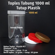 1000 Tube Jar ML 1000 Cylinder Jar/ ML 1000 Plastic Jar/ ML