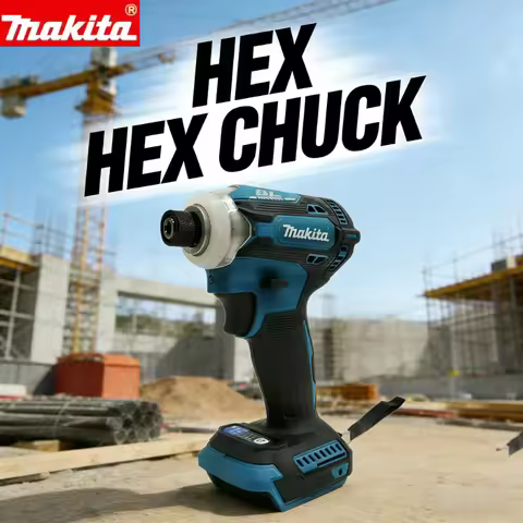 Makita DTD171 18V Brushless Impact Driver Rechargeable Screwdriver Drills Cordless Power Tools Witho