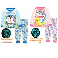 Cuddle Me Pyjamas DORAEMON Kids Long Sleeve Sleepwear DORAEMON