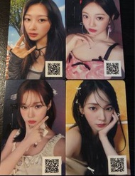 aespa 日本隨機卡