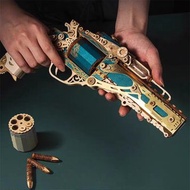 蒸氣龐克左輪手槍-3D模型