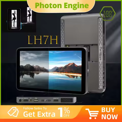 Portkeys LH7H Camera Field Monitor 7" 1000 Nit Touch Screen 3D LUT ARRI False Color New Peaking for 