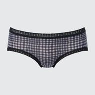 UNIQLO PAKAIAN CELANA DALAM WANITA LOW WAIST Hiphugger kotak black