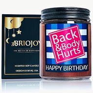 Briojoy Funny Birthday Gifts for Women Men - Fun 30th 40th 50th Birthday Gifts for Her Him - Relaxin