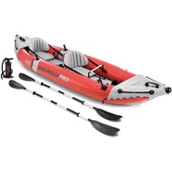 Intex 68309EP Excursion Pro K2 Inflatable Kayak Set: Includes Deluxe 86in Kayak Paddles and High-Out