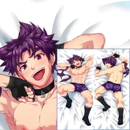 Anime Wolfboy Camp Buddy Yoichi Yukimura Anime Decor Pillow Case  Waifu Hugging Body Cushion Cover G