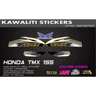 Honda TMX 155 Sticker Decals