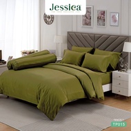 เจสสิก้า🔹ผ้าปู  ไม่รวมผ้านวม ทอ500เส้น Micro Tencel by Jessica🔹รหัส TP คอลเลคชั่นสีพื้น