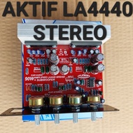 AKTIF AKTIV HIFI STEREO SUBWOOFER LA4440 12V DC NOL ACCU AMPLI BTL
