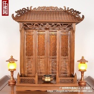 Buddhist Shrine God Position Shrine Household Shrine Incense Cabinet with Ancestors Wall-Mounted Anc