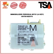 IMMOBILISER BOX PERODUA MYVI A KEY - 89780-BZ070 DONE RESET