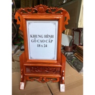 Khung ảnh thờ gỗ hương 15x21 18x2413x18 lòng khung