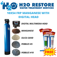 FRP 10 x 54 Mangenese With Automatic Backwashing for Large Capacity Filtration System