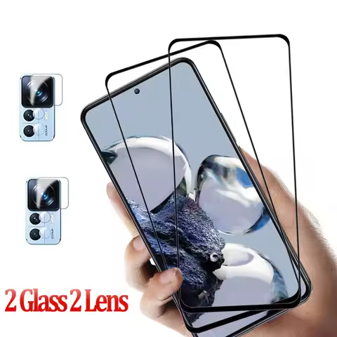 for xiaomi 13t pro Tempered Glass Redmi Note 10 11 12 Pro Screen Protector for Xiaomi 12T Pro Front 