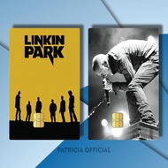 GARSKIN CARD AESTHETIC BAND LINKIN PARK LOGO PHUWC/LBDEK STICKER CARD ATM PICTURE LINKIN PARK POPULA