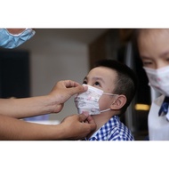 Combo of 5 packs of Ecom Med exported children's medical masks, 99% antibacterial with cartoon patte