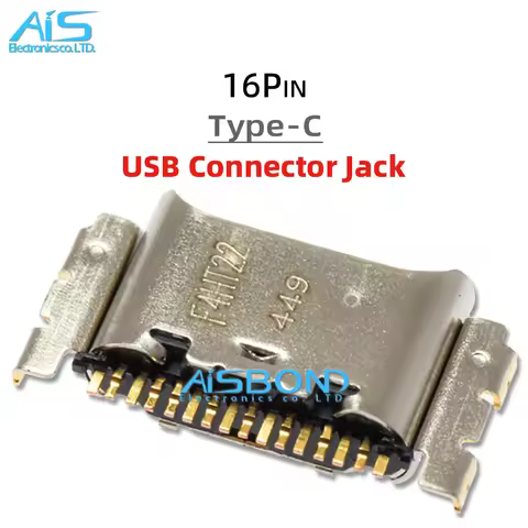 10Pcs/Lot Type-C USB Charging Port Jack socket charger Connector dock For VIVO Y73S Y71T T1 Z6 S9 S1