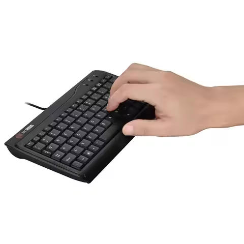 USB Keyboard Business Keyboard Computer Keyboard, QWERTY, English Layout, Black