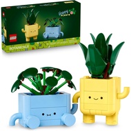 Mainan Membina Tumbuhan Bahagia LEGO Botanicals - Hiasan Bilik Tidur atau Bilik Asrama untuk Kanak-k