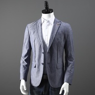 ✨2025✨ jaket lelaki Lightweight hollow out Trading Company Goods Pure Cotton Single Suit Foreign Tra