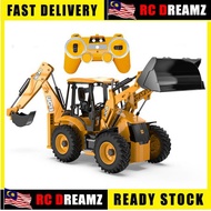 JCB BACKHOE MAINAN JENGKAUT Double E RC Excavator JCB Backhoe E589 1/20 2.4G jcb 4cx e589-003 remote