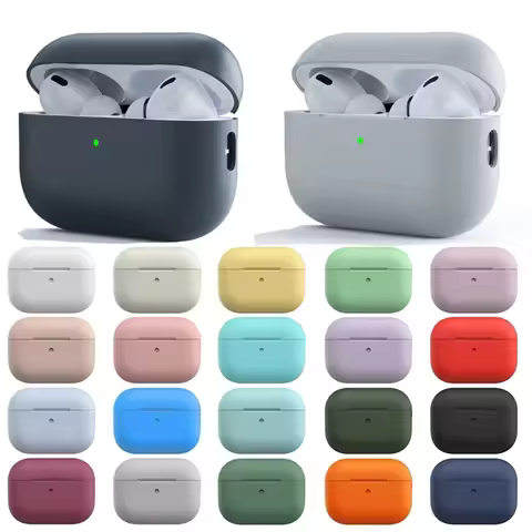 Ultra-Thin Silicone Earphone Cases For Airpods 1/2, Airpods 3 Protective Headphones Case For Apple A