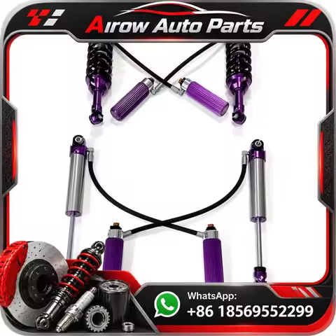 3 Way Adjustable Nitrogen Shock Absorber for D Max 2018 2022 4x4 Road Universal Fitment Off Road Sus