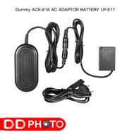 Dummy Battery ACK-E18 AC Adapter Battery LP-E17 for Canon 800D 250D 77D RP ดัมมี่