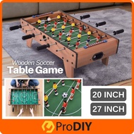 Wooden Soccer Table Game Foosball Tabletop Football Indoor Game Kids Family Toy Permainan Bola Sepak