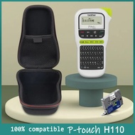 เคส Dfdc EVA สำหรับ Brother P Touch PTH110 PT-H110 PT-H100เคสเครื่องพิมพ์ฉลาก E110แบบพกพาป้องกันกระเป๋าเก็บของสำหรับพกพา231เทปป้ายเครื่องพิมพ์