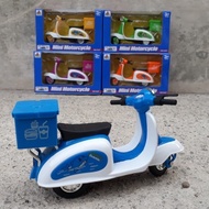 Diecast Vespa Motorcycle Mini Motorcycle/ Miniature Scooter/ Vespa Scooter/