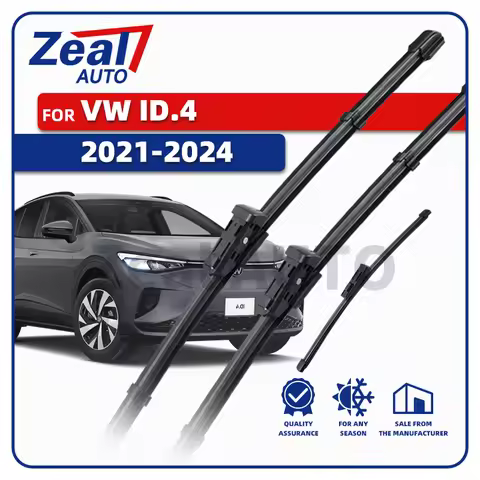 LHD Front Rear Wiper Blades For Volkswagen VW ID.4 ID4 Pro E21 2021-2024 2022 2023 GTX Windshield Wi