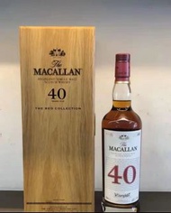 Macallan 40年威士忌收購