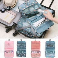 Travel Toiletry Bag, Waterproof Hanging Cosmetic Bag Travel Cosmetic Kit Handle Organiser Bag with Hook Organizer 3TOC