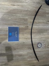 ของแต่ง สปอยเลอร์หลังตูดเป็ด Benz W205 C Class 4 ประตู ทรง C63 และ AMG (สีดำเงา/คาร์บอนเคฟล่า)