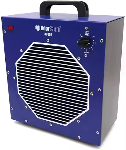 OS3000H Hydroxyl Generator/UV Air Purifier With Charcoal Filter For Spaces Up To 3000 Sq Ft And Abov