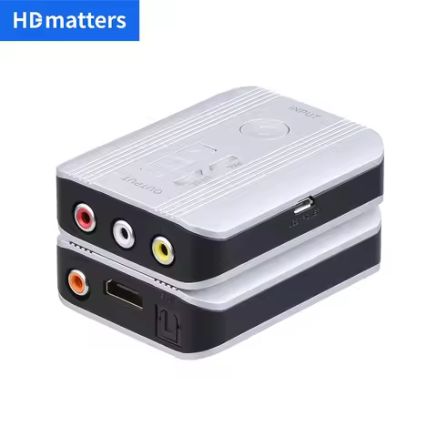 HDMI to AV converter with toslink audio HDMI2AV HDMI to composite AV cable RCA converter adapter for