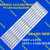 RUSSELL TAYLORS 49/50" TV LED BACKLIGHT (LAMP TV) RUSSELL TAYLORS 49/50 INCH LED TV BACKLIGHT