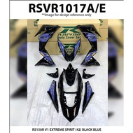 Rapido Cover Set Honda RS150R V1 V2 V3 Extreme Spirit (42) Black Red Blue Accessories Motor RS150R Body Set