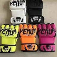Venum MMA Boxing Sports Leather Gloves Tiger Muay Thai Boxing Gloves SARUNG TINJU UFC/SARUNG TINJU M