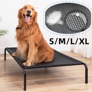 Large Small Size Dog Bed Breathable Mesh Elevated Dog Pet Bed Steel Frame House Anti Skin Disease
