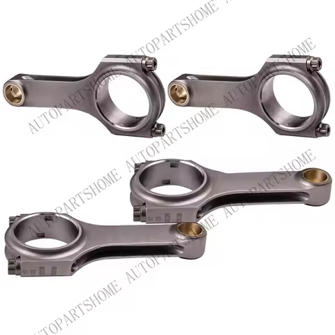 Z... Racing 4340 Forged Steel Connecting Rods+Bolts Fit for VW Golf MK2 1.6L turbo diesel