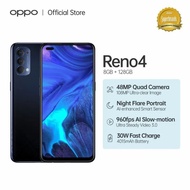 Oppo Reno 4 ram 8/128GB baru garansi resmi 1 tahun Oppo indonesia