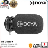 Boya BY-DM200 Lightning Connector Stereo Mic Microphone for Apple