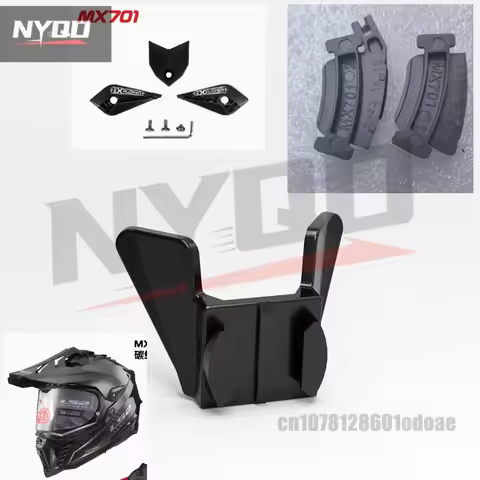 LS2 MX701 Inner Lens Interface Accessories Custom Chin Camera Bracket Hat Brim Helmet Replacement Ac