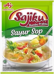 Sajiku Bumbu Sayur Sop Vegetable Soup Seasoning, 19 gram (Pack of 4)