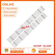 Samsung TV Backlight UA58TU7000 UA58TU8000 Light Bar BN96-50458A 50459A SVC580A23