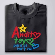 SARA Abs Cbn Christmas ID T-shirt unisex for Kids and Adults SHIRT