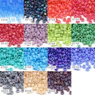 Miyuki Royal โชคดี DB ลูกปัดโบราณคือ1.6 Mm/2G/14สีฝ้าชุดห้าเครื่องประดับทำเอง871-884