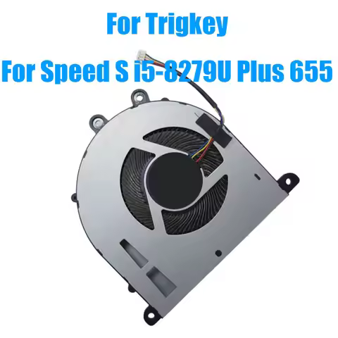 For Trigkey For Speed S i5-8279U Plus 655 DC5V 0.4A Replacement Mini PC CPU Fan New